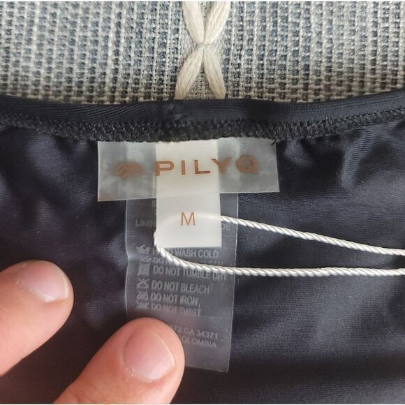 NWT- PILYQ Henna Colorblock 'Teeny' Bikini Bottoms - Picture 4 of 9